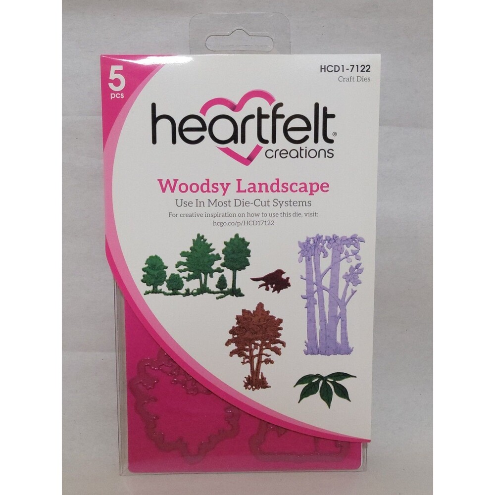 Heartfelt Creations Woodsy Landscape Craft Dies HCD1-7122